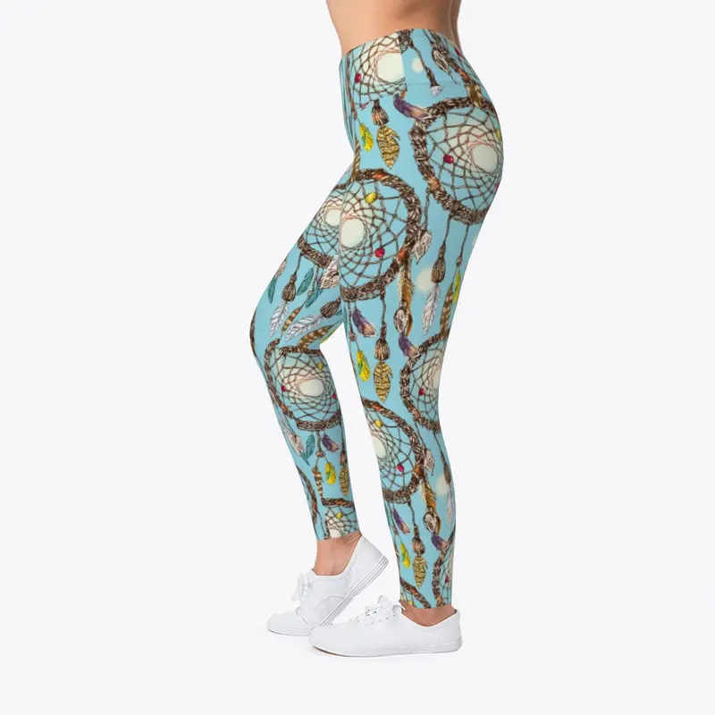 Blue Dream catcher leggings